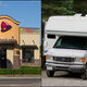 Illustration for article titled Driving an RV backwards into a Taco Bell drive thru works as well as you’d expect